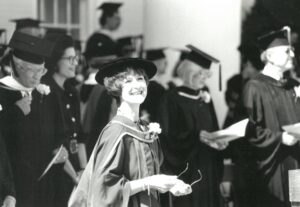 Dr. Cynthia H. Tyson in academic regalia